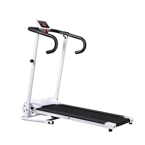 Portable Home Walking Treadmill with LCD Monitor & Safety Stop