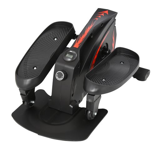 Compact Mini Elliptical Bike - Adjustable Resistance & LCD Monitor