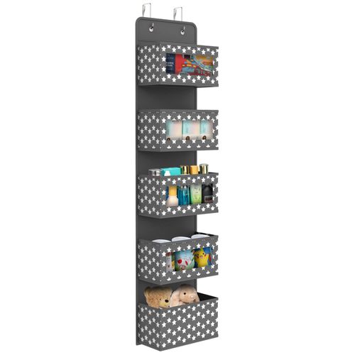 Grey 5-Tier Hanging Storage