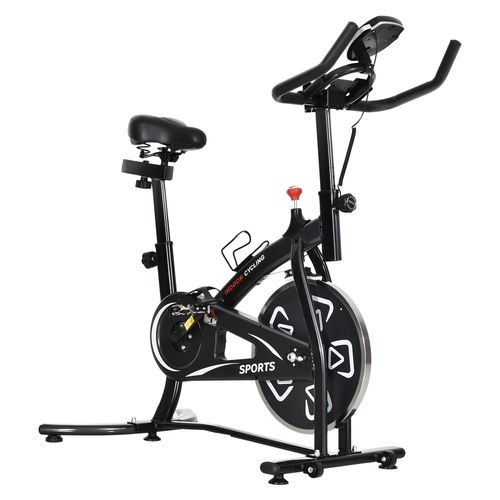 HOMCOM Heavy Duty Exercise Bike - Home Gym Trainer