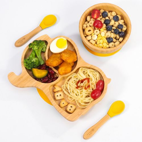 Bamboo Kids Elephant Meal Set