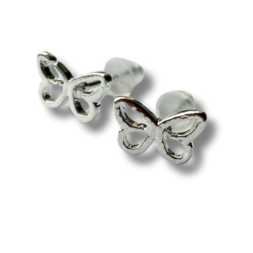 Butterfly Sterling Silver Studs