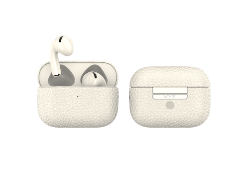 White Wireless Earbuds with Noise Cancellation