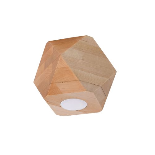 Natural Wood WOODY GU10 Ceiling Lamp