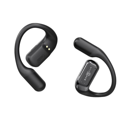 Black Wireless Headset with Noise Cancellation